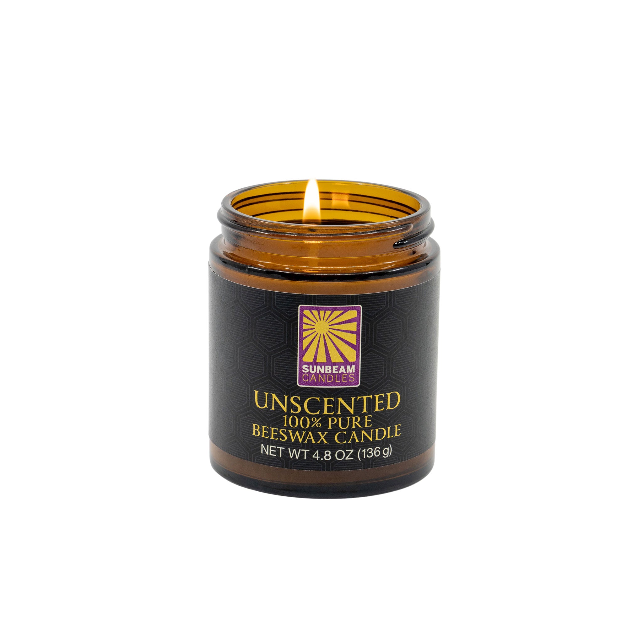 Amber Glass Unscented (4 jars/case)