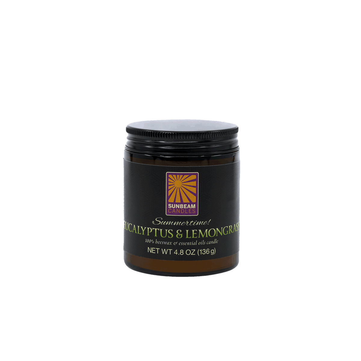 Natural-Handcrafted-non-toxic-Scented-essential-oils-aromatherapy-100%-Beeswax-Candle-emergency-highest-rated-long-burning-unique-trending-home-gifts-amber-glass-jar-container-eucalyptus-lemongrass-anti-bug-bug-repellant-summertime!