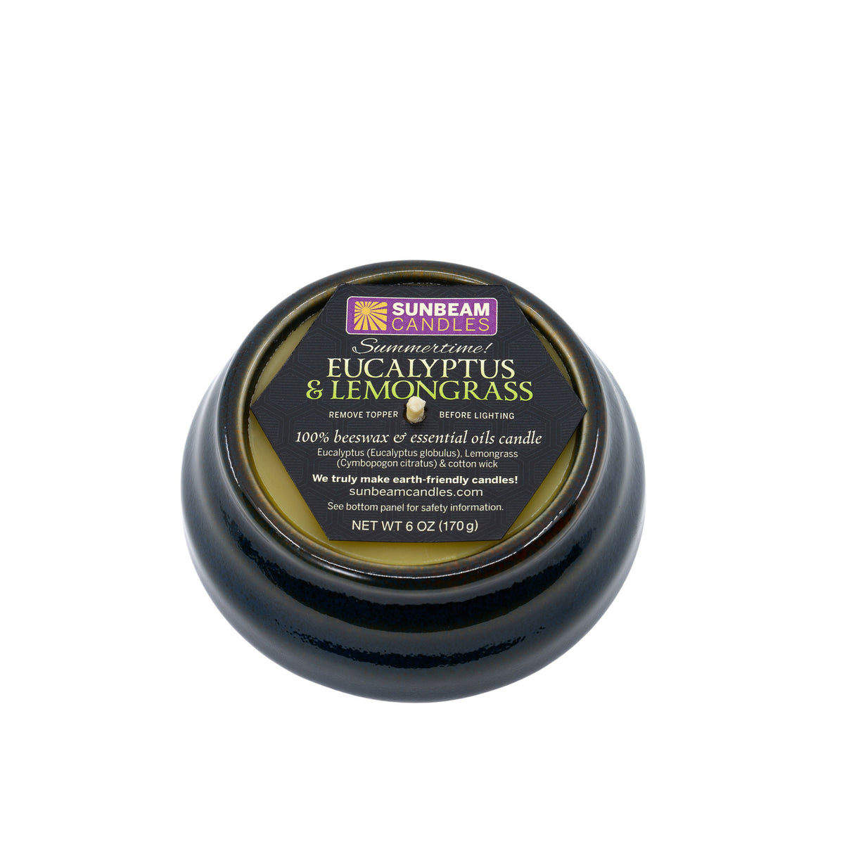 Natural-Handcrafted-non-toxic-Scented-essential-oils-aromatherapy-100%-Beeswax-Candle-emergency-highest-rated-long-burning-unique-trending-home-gifts-ceramic-vessel-container-eucalyptus-lemongrass-anti-bug-bug-repellant-summertime!