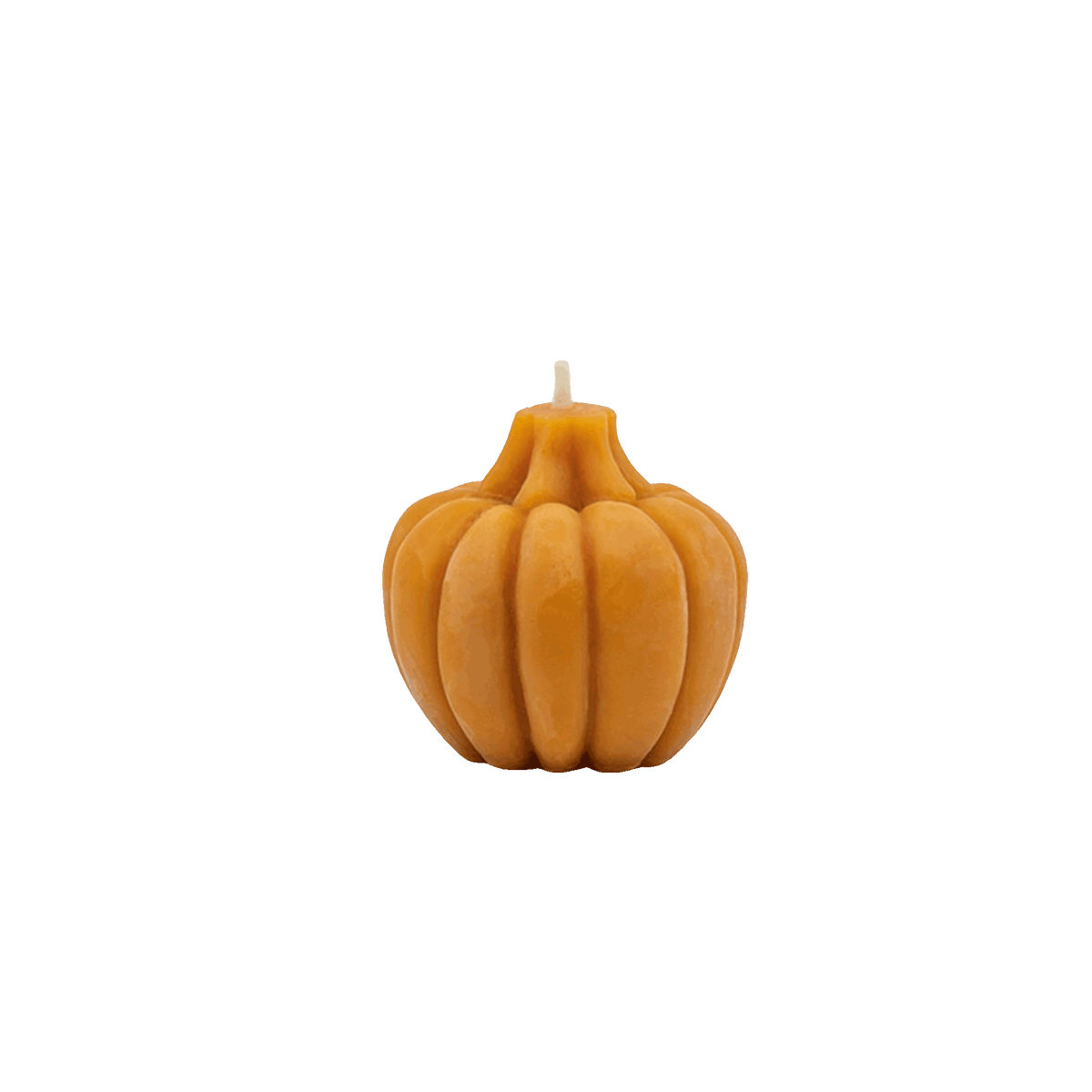 Natural-orange-Handcrafted-non-toxic-Unscented-100%-Beeswax-Candle-emergency-highest-rated-long-burning-carved-sculpted-halloween-small-pumpkin-thanksgiving-fall-unique-trending-home-gifts