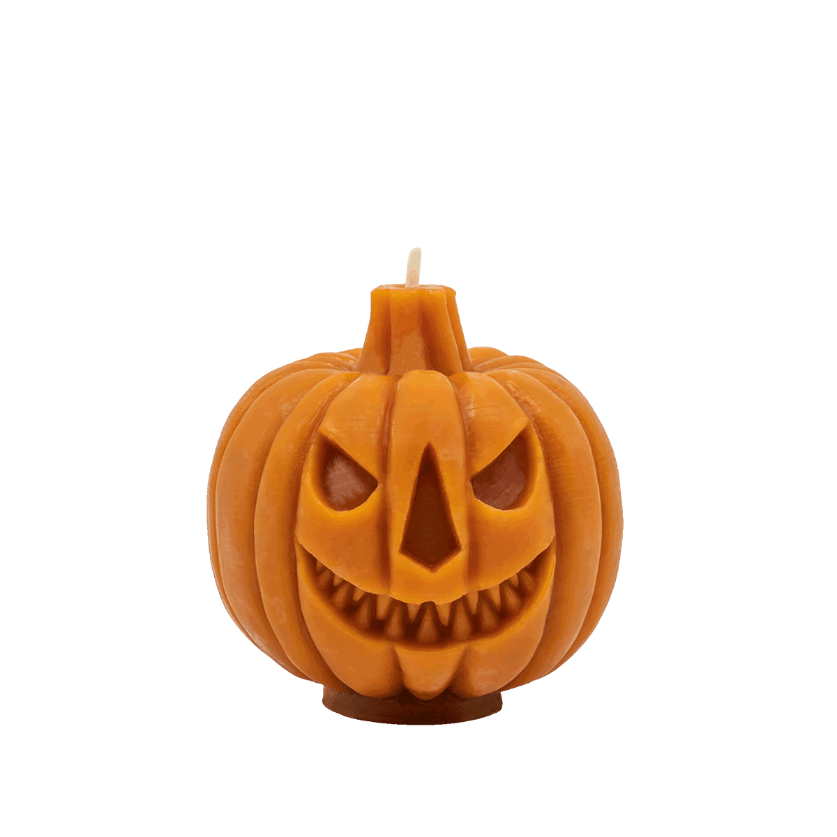 Natural-orange-Handcrafted-non-toxic-Unscented-100%-Beeswax-emergency-highest-rated-long-burning-carved-sculpted-jack-o-lantern-candle-halloween-unique-trending-home-gifts-pumpkin-fall-spooky