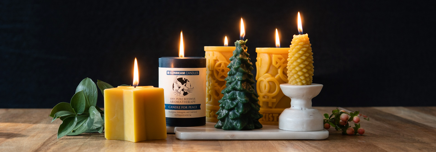 Happy Flame  Australian Certified Organic Beeswax Candle Store