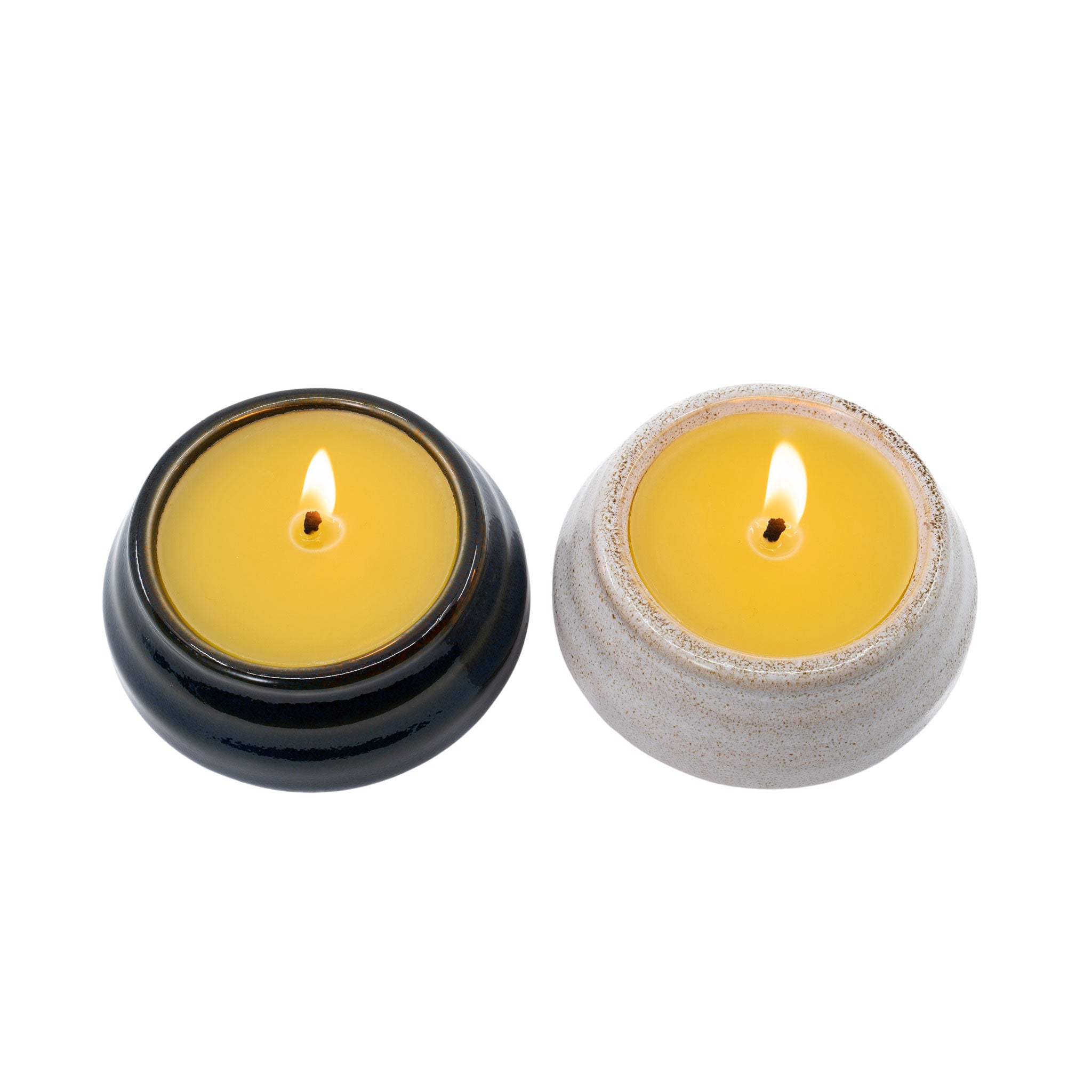 Natural-Handcrafted-non-toxic-Scented-essential-oils-aromatherapy-100%-Beeswax-Candle-emergency-highest-rated-long-burning-unique-trending-home-gifts-ceramic-vessel-container-eucalyptus-lemongrass-anti-bug-bug-repellant-summertime!-citronella