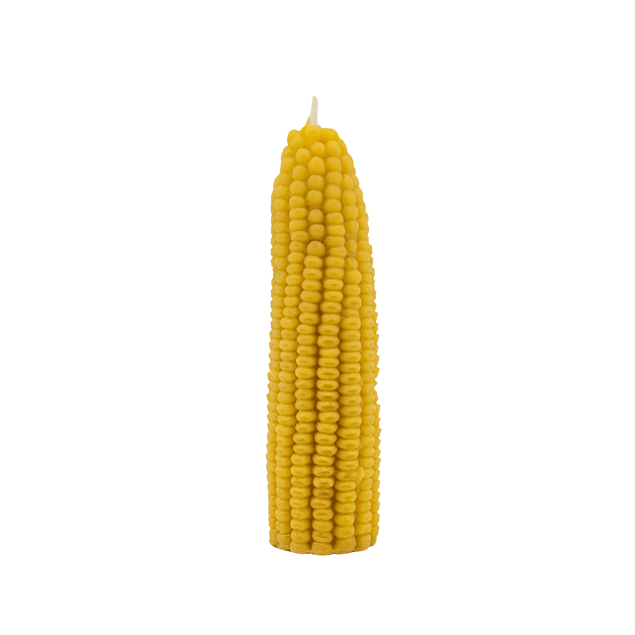 Natural-gold-yellow-Handcrafted-non-toxic-Unscented-100%-Beeswax-Candle-emergency-highest-rated-long-burning-carved-sculpted-corn-cob-thanksgiving-fall-food-unique-trending-home-gifts-novelty-whimsical